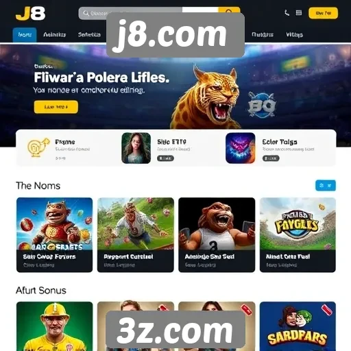 Acessibilidade do site j8.com para novos jogadores