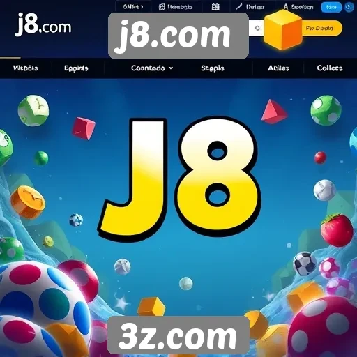 Variedade de jogos disponíveis em j8.com
